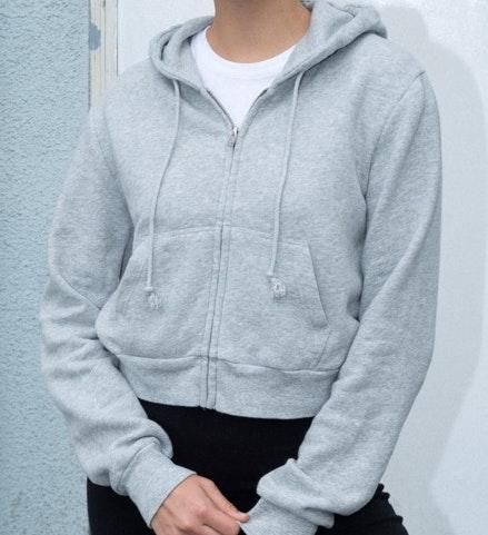 blue crystal hoodie