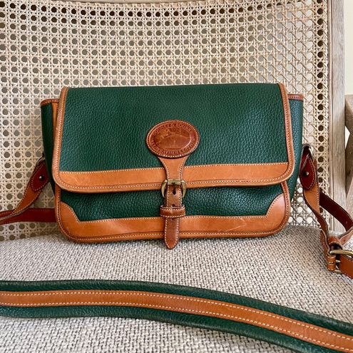 Dooney Bourke Vintage All Weather Leather Pebbled Satchel