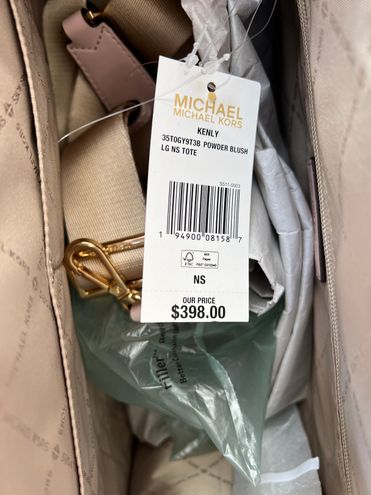 Michael Kors MK Kenly Large Logo Tote Bag - Powder Blush Multiple - $169  (57% Off Retail) New With Tags - From Kash