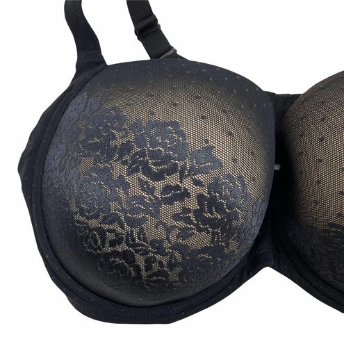 NEW Soma Stunning Support Full Coverage Bra Lace Black Size 38G