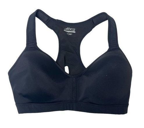 Bcg Sports Bra Women's Size Large Black Hi-Support Racerback Athleisure  Athletic - $10 - From Marissa