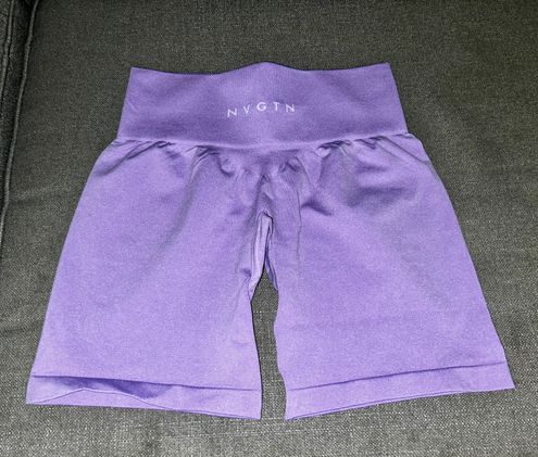 NVGTN Pro Seamless Shorts - Violet