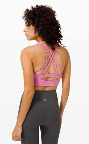 Lululemon Free To Be Serene Bra High Neck Long Line Sports Bra