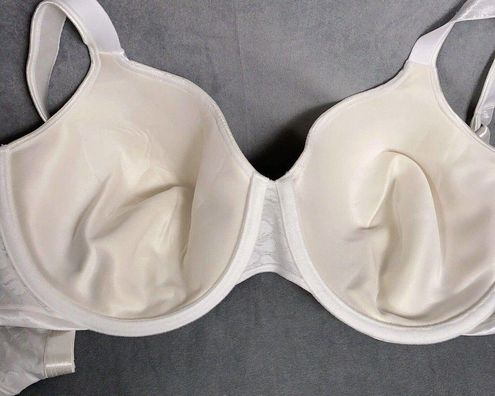 Playtex Secrets Size 42DD White Seamless Shaping Full Figure