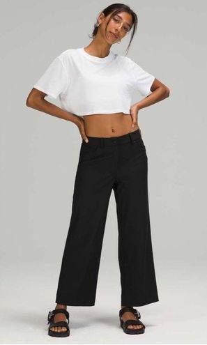 Lululemon - City Sleek 5 Pocket Wide-Leg High Rise 7/8 Length Pant