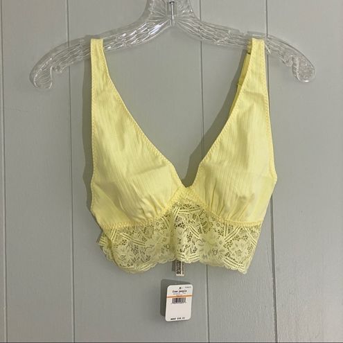 Free People Teegan Lace Trim Bralette Size Small - $19 New With