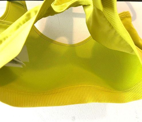 Gymshark {} Cut Out Back High Support Sports Bra Green Size M