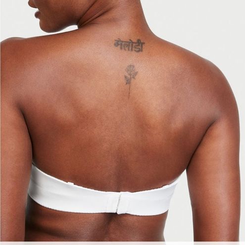 Victoria's Secret NWT BODY BY VICTORIA Lightly Lined Strapless Bra. White.  34 A Size undefined - $29 New With Tags - From Nat