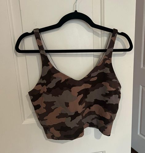 Lululemon Align Tank Heritage 365 Camo Dusty Bronze Multi size 2