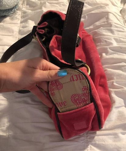 Juicy Couture Backpack Pretty Bow Raspberry Tart Velvet Girl w/ Purse  Keycha - Juicy Couture bag - | Fash Brands