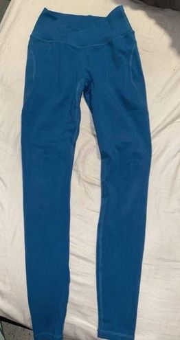 Alphalete Surface Path Leggings Blue Size XS - $60 - From Maddie