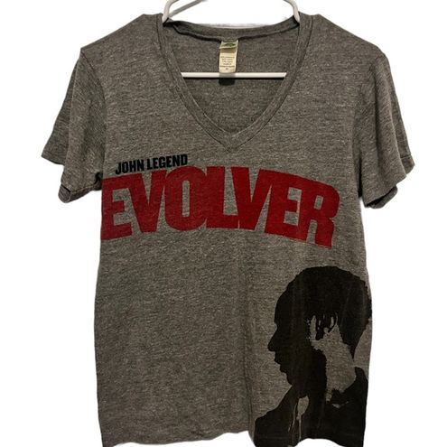 John Legend Evolver Grey short sleeve V-Neck shirt Size medium - $32 - From  Cynthia