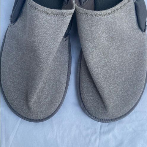 Sanuk Women's Size 8 Slip On Shoes Mat Sling Cruz Yoga Gray 1095172 Sneakers
