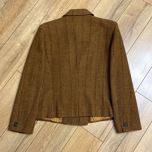 Louis Vuitton Double-Breasted Prince of Wales Blazer