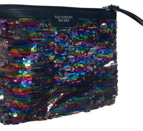 Victoria's Secret, Bags, Pink Victorias Secret Sparkly Makeup Bag