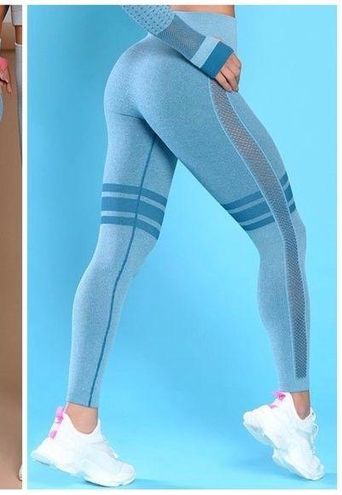 Bombshell sportswear Elite Seamless Leggings Ocean, XS/S - $55 - From Tammy