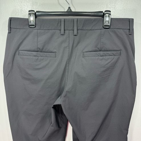 CRZ Yoga NEW Charcoal Gray Stretch Cropped Active Pants Size 36