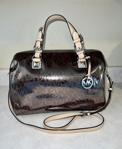 Michael Kors - Grayson MK Logo Mirror Satchel