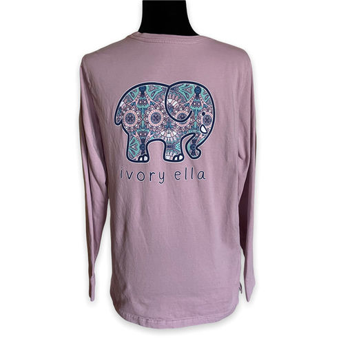 Ivory ella sales purple long sleeve