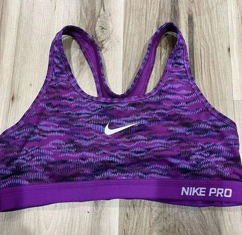 Nike Pro Purple Sports Bra