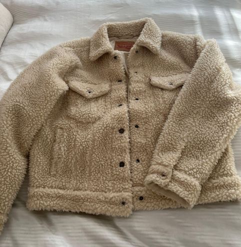 Levi's Teddy Bear Jacket Size L - $45 (47% Off Retail) - From Ava