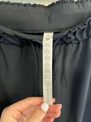 Lululemon Black Joggers Size 8 - $43 (70% Off Retail) - From Olivia