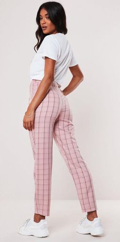 missguided plaid pants
