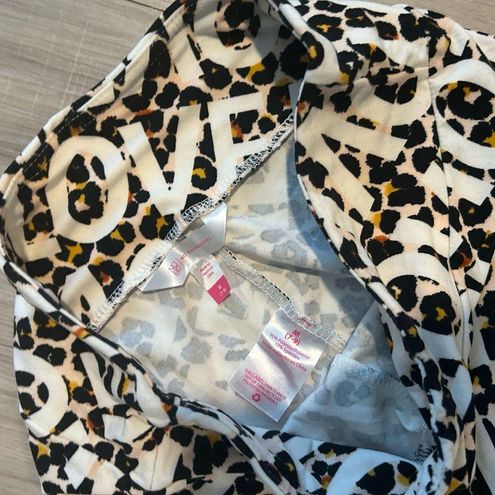 No Boundaries Women cheetah love leggings size medium - $6 New With Tags -  From Shannon