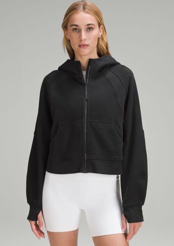 Lululemon Full-Zip Scuba Hoodie Black Size M - $79 (38% Off Retail