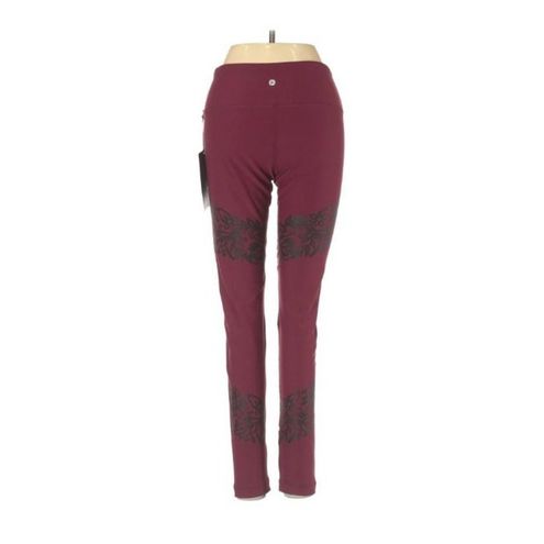 Burgundy Leggings - Size: S