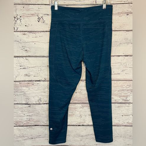 Champion C9 Leggings Teal/White-Large - $14 - From Rene