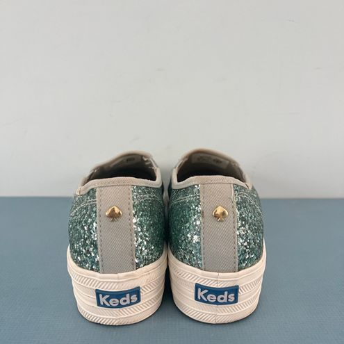 Blue glitter kate sales spade keds