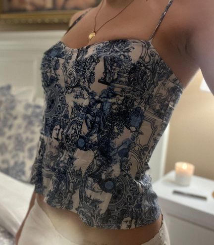 Pretty Little Thing Corset Blue - $23 (23% Off Retail) - From Teeba