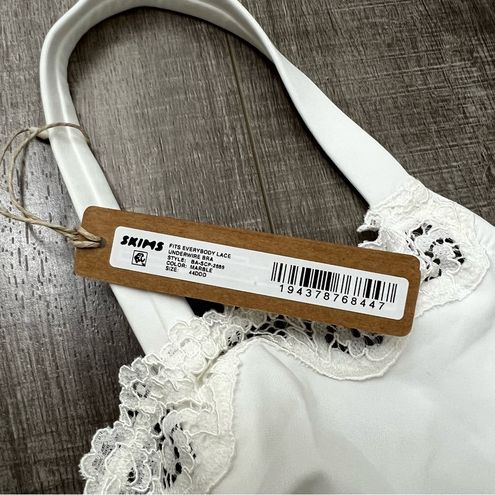SKIMS Fits Everybody Lace Underwire Corded Lace Bra in Marble Size 44DDD  NWT - $43 New With Tags - From Cady