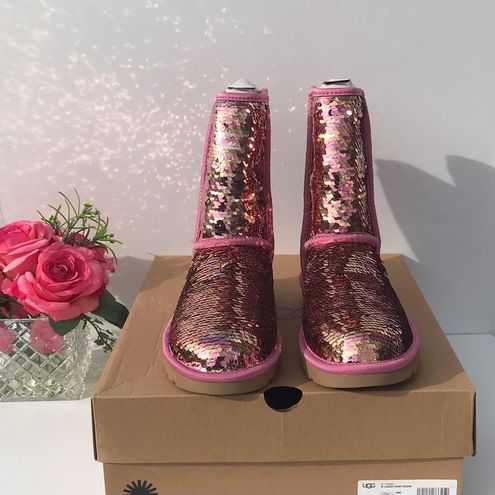 UGG Classic Short Sequin Boot Size 8 - $149 New With Tags - From