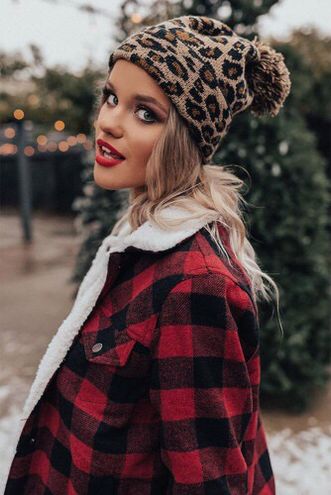 Leopard Beanie – Tickled Pink Boutique Mitchell