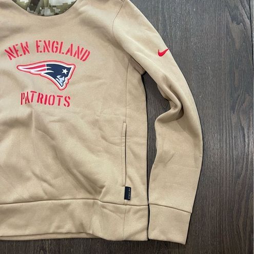 Nike NWT Women's Khaki New England Patriots 2019 Salute to Service Hoodie  Size XS - $52 New With Tags - From Ashley