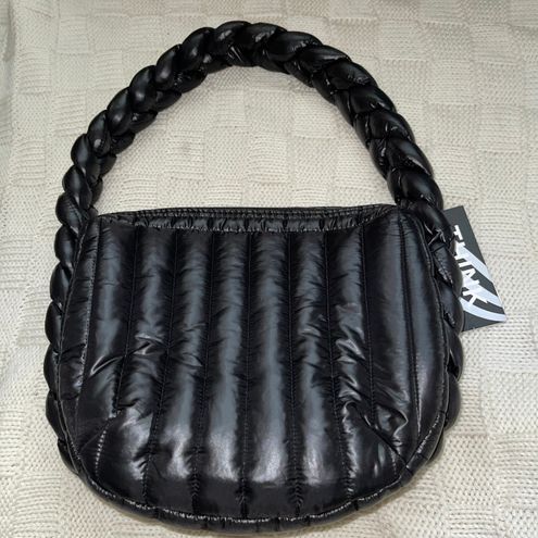 Think Royln Kelsie Bag Braided Hobo in Black