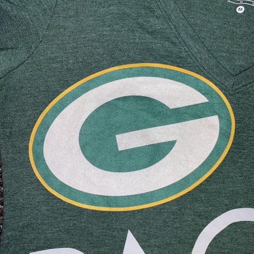 NFL Nike Team Apparel Womens Green Bay Packers T-Shirt Green Medium EUC  Like New - $23 - From Tiffany