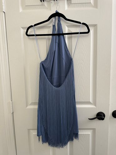 zara fringe dress