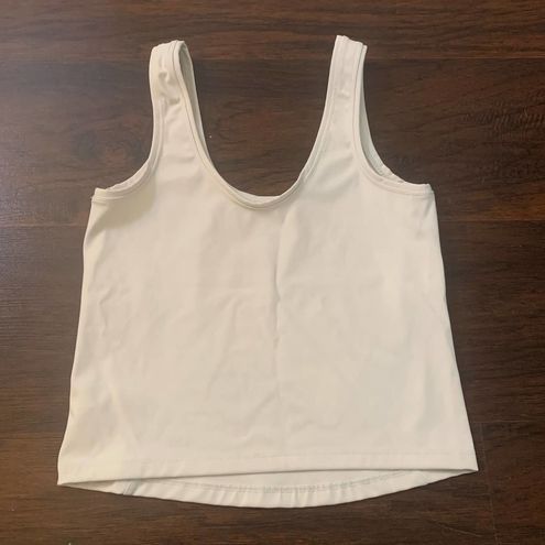 Spanx off-white shapewear tank top size S White - $23 - From Haley