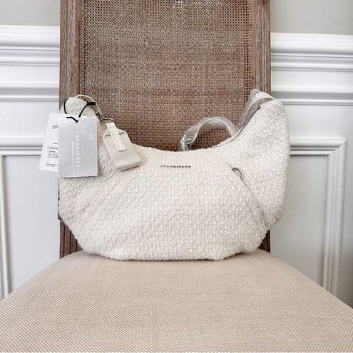 Small Hammock Bag - Coconut Boucle – TRANSIENCE