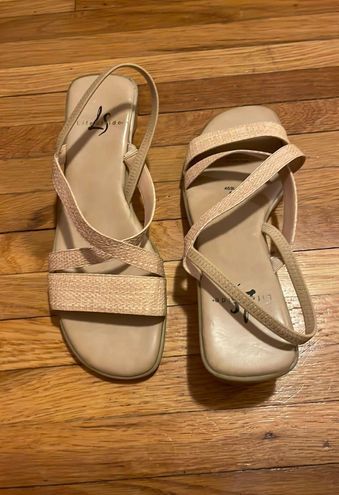 Jasmine Strappy Slide Sandal