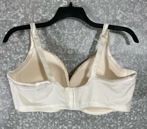 Cacique Ivory Lace Full Coverage Underwire Bra - Size 44DDD