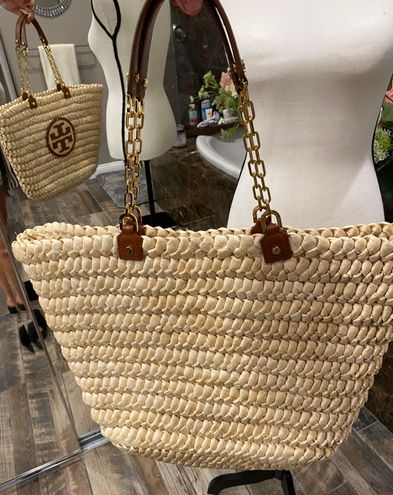 Tory Burch Straw Raffia Tote Handbag Purse Tan - $261 (47% Off Retail) -  From Bridgette