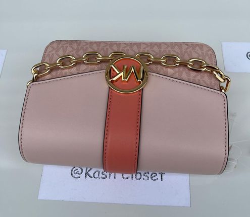 Michael Kors Carmen Small Monogram Flap Crossbody - Sherbert Multiple -  $189 (57% Off Retail) New With Tags - From Kash