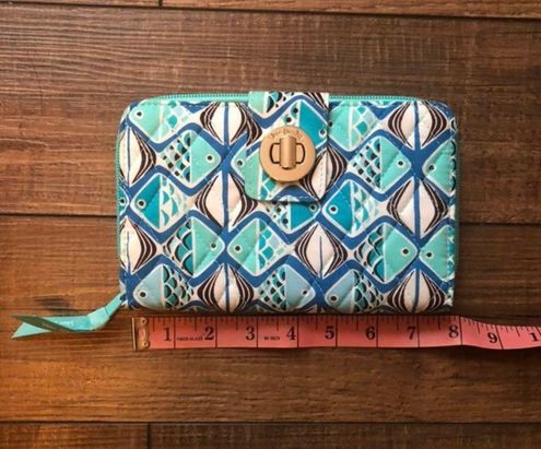 vera bradley wallet zip around