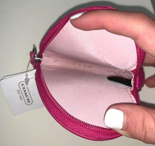 Coach Pink Heart Coin Purse - $10 - From Ada