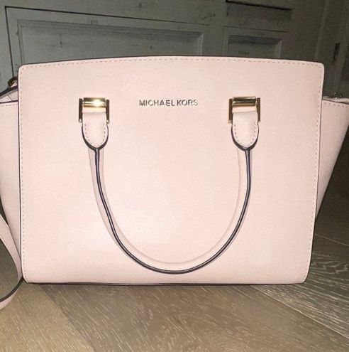 michael kors selma medium pink