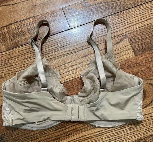 Calvin Klein Sheer Floral Lace Bra Nude Size 32D - $20 - From Dee